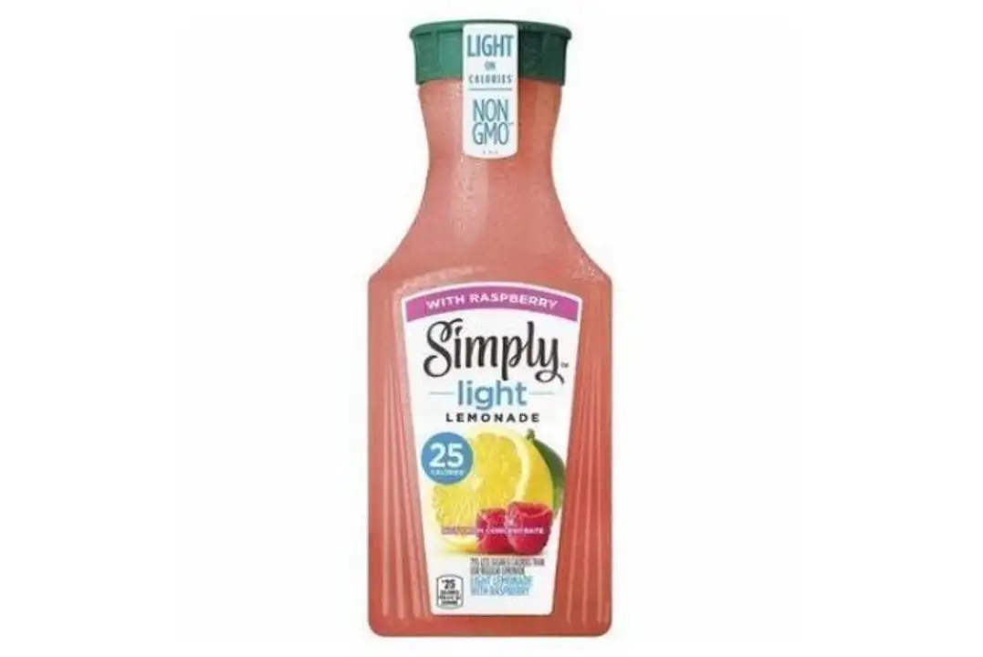 Order Simply Light Lemonade With Raspberry Fruit Juice Drink - 52 Fluid Ounces food online from Novato Harvest Market store, Novato on bringmethat.com