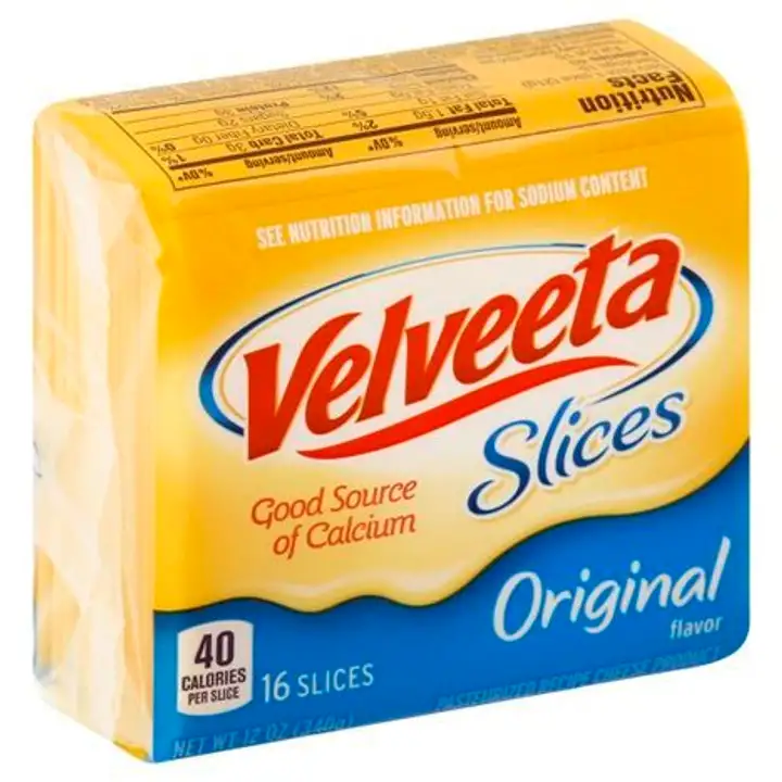 Order Velveeta Cheese, Slices, Original Flavor - 12 Ounces food online from Novato Harvest Market store, Novato on bringmethat.com