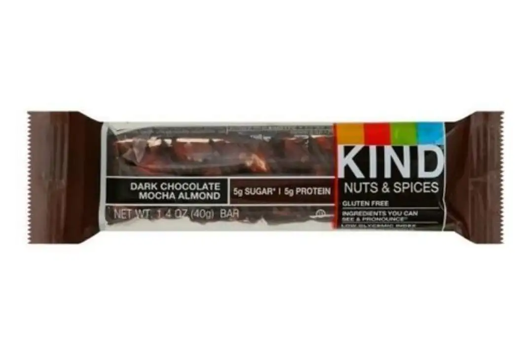 Order Kind Nuts & Spices Bar, Dark Chocolate Mocha Almond - 1.4 Ounces food online from Holiday farms store, Roslyn Heights on bringmethat.com