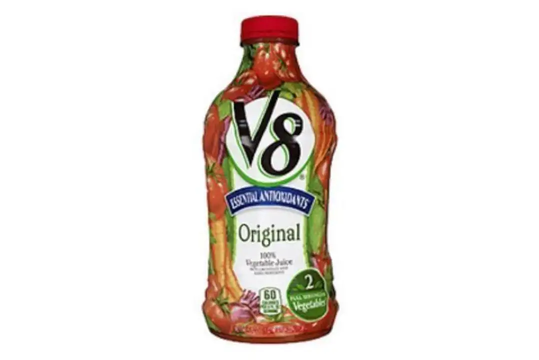 Order V8 100% Vegetable Juice, Original, Essential Antioxidants - 46 Ounces food online from Novato Harvest Market store, Novato on bringmethat.com