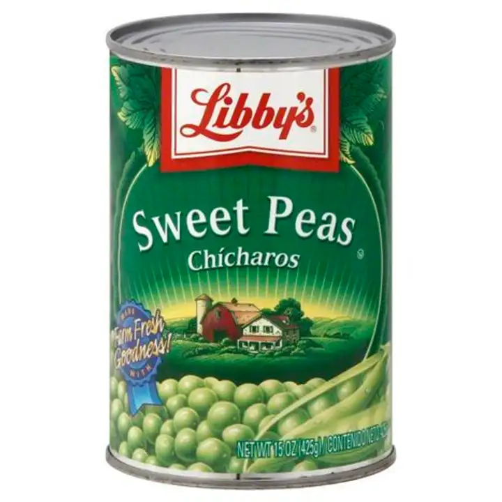 Order Libbys Peas, Sweet - 17 Ounces food online from Fligner Market store, Lorain on bringmethat.com
