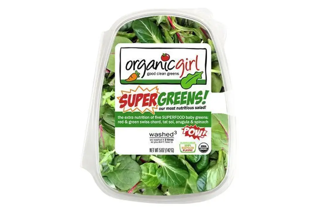 Order OrganicGirl Super Greens - 5 Ounces food online from Novato Harvest Market store, Novato on bringmethat.com