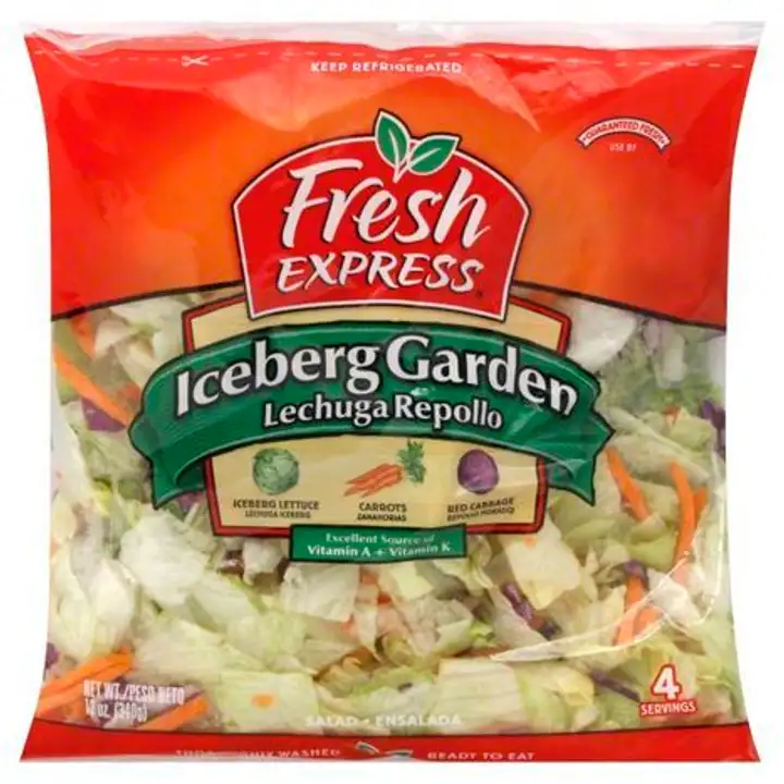 Order Fresh Express Salad, Iceberg Garden - 12 Ounces food online from Fligner Market store, Lorain on bringmethat.com
