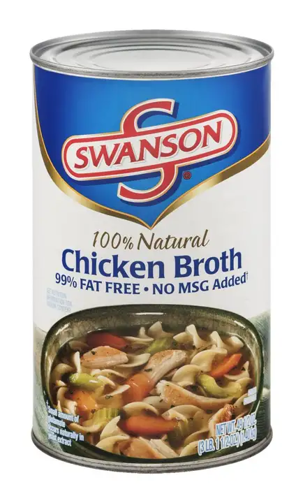 Order Swanson Broth, Chicken - 49.5 Ounces food online from Novato Harvest Market store, Novato on bringmethat.com
