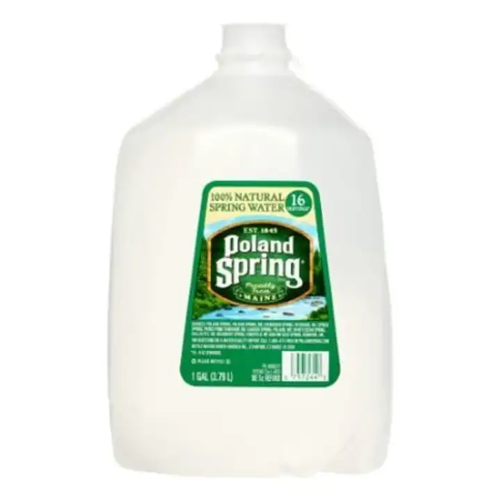 Order Poland Natural Spring Water - 1 Gallon food online from Meats Supreme store, Brooklyn on bringmethat.com