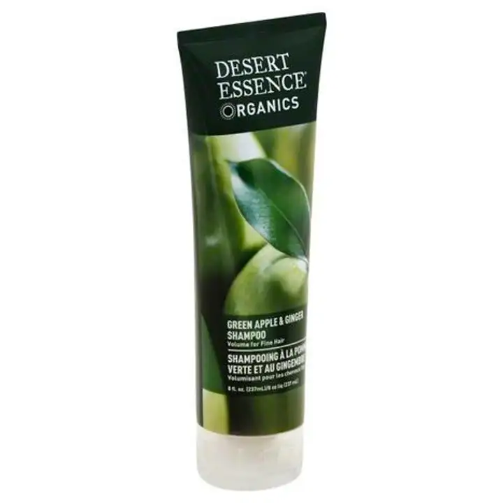 Order Desert Essence Organics Shampoo, Green Apple & Ginger - 8 Ounces food online from Whole Foods Co-Op Denfeld store, Duluth on bringmethat.com
