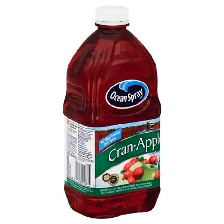 Order Ocean Spray Juice Drink, Cran-Apple - 64 Ounces food online from Holiday farms store, Roslyn Heights on bringmethat.com
