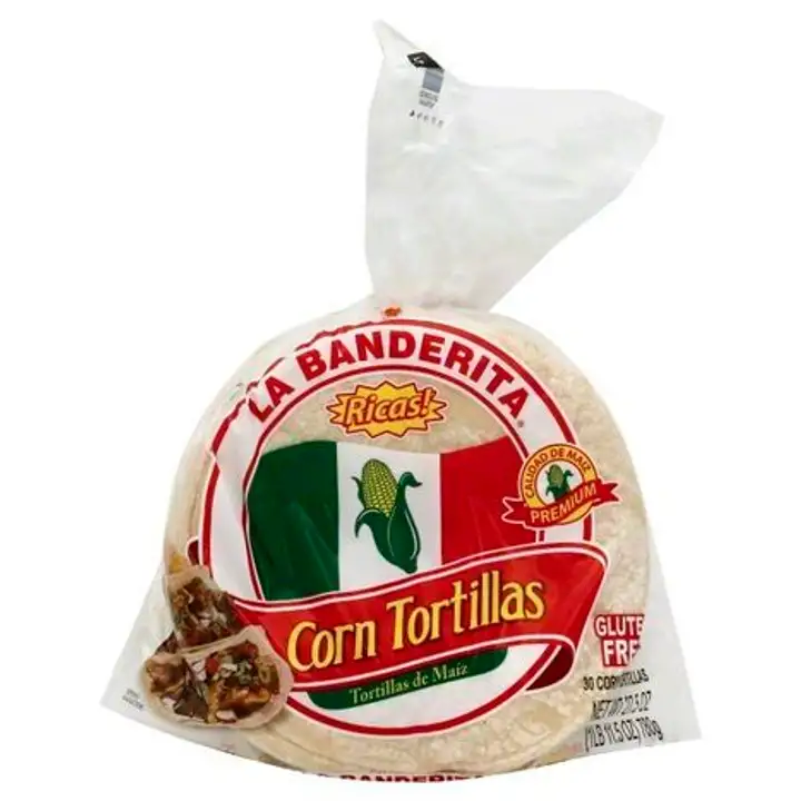 Order La Banderita Tortillas, Corn - 30 Count food online from Fligner Market store, Lorain on bringmethat.com