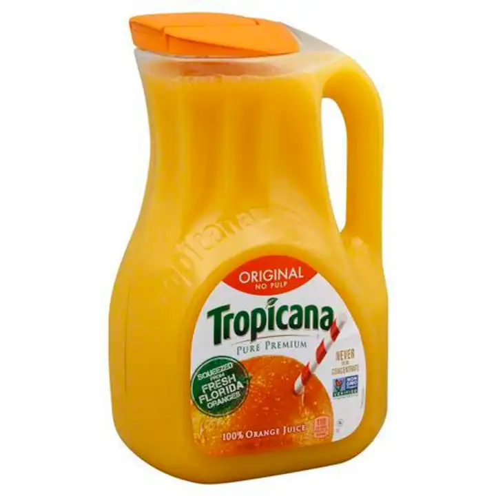 Order Tropicana Pure Premium 100% Juice, Orange, Original, No Pulp - 89 Ounces food online from Holiday farms store, Roslyn Heights on bringmethat.com