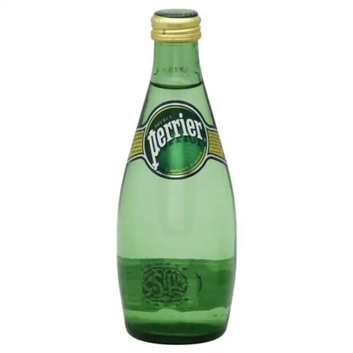 Order Perrier Sparkling Natural Mineral Water - 11 Ounces food online from Meats Supreme store, Brooklyn on bringmethat.com