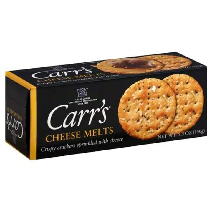 Order Carrs Cheese Melts - 5.3 Ounces food online from Holiday farms store, Roslyn Heights on bringmethat.com