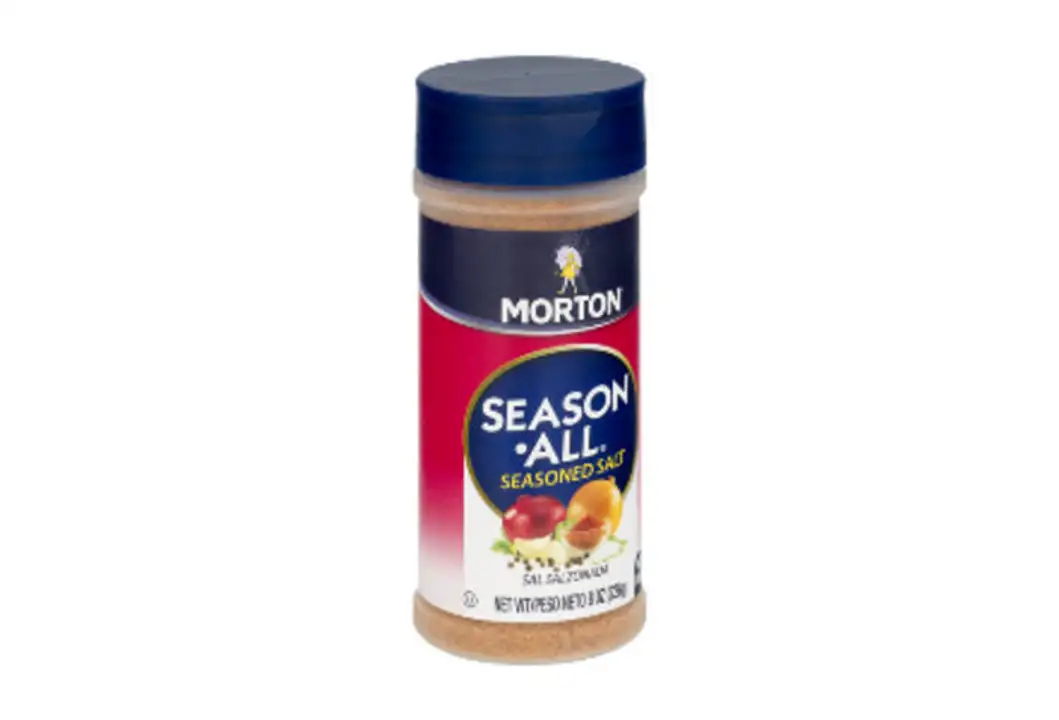 Order Morton Season All Seasoned Salt - 8 Ounces food online from Novato Harvest Market store, Novato on bringmethat.com
