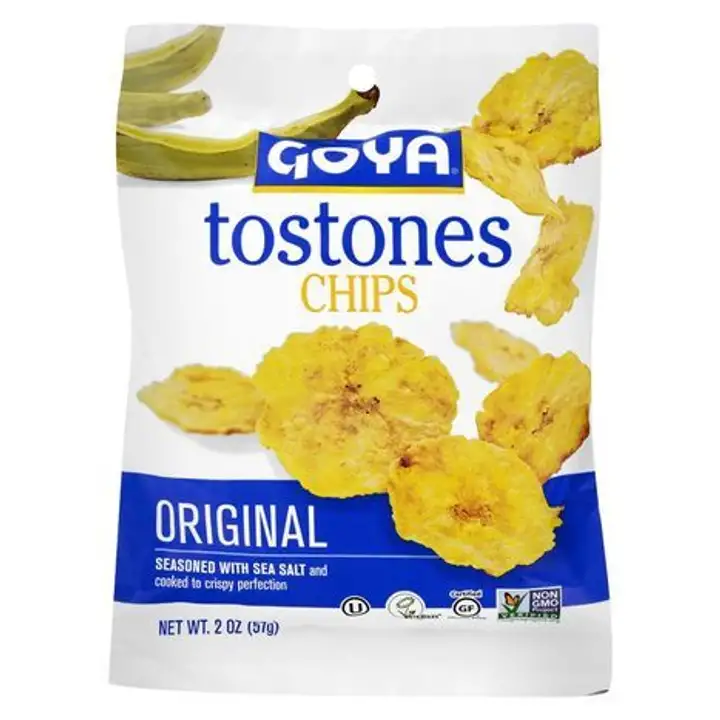 Order Goya Chips, Tostones, Original - 2 Ounces food online from Fligner Market store, Lorain on bringmethat.com