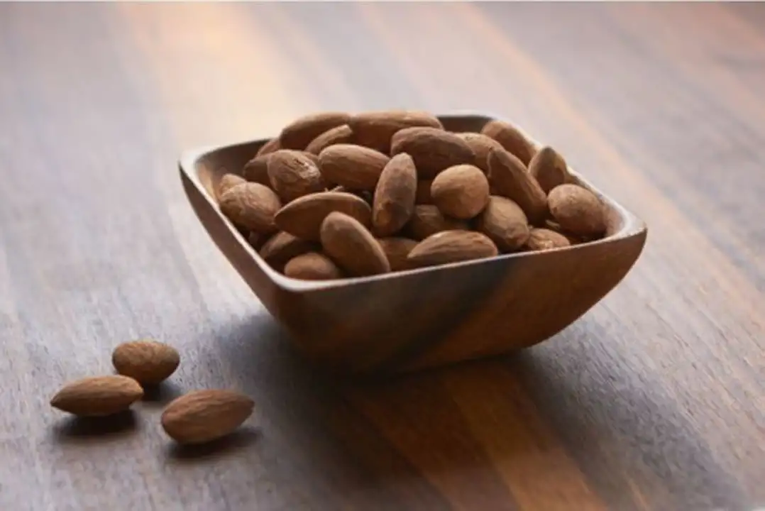Order Bulk Roasted No-Salt California Almonds food online from Whole Foods Co-Op Denfeld store, Duluth on bringmethat.com