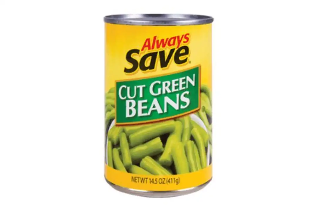 Order Always Save Cut Green Beans - 14.5 Ounces food online from Fligner Market store, Lorain on bringmethat.com