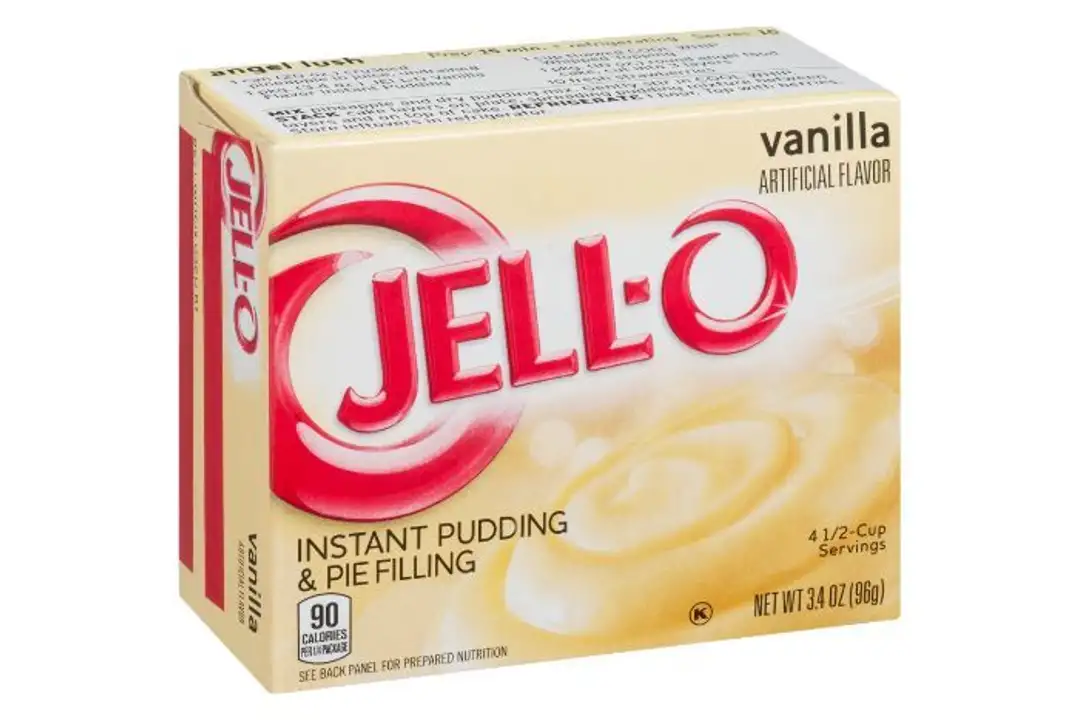 Order Jell O Pudding & Pie Filling, Instant, Vanilla - 3.4 Ounces food online from Holiday farms store, Roslyn Heights on bringmethat.com