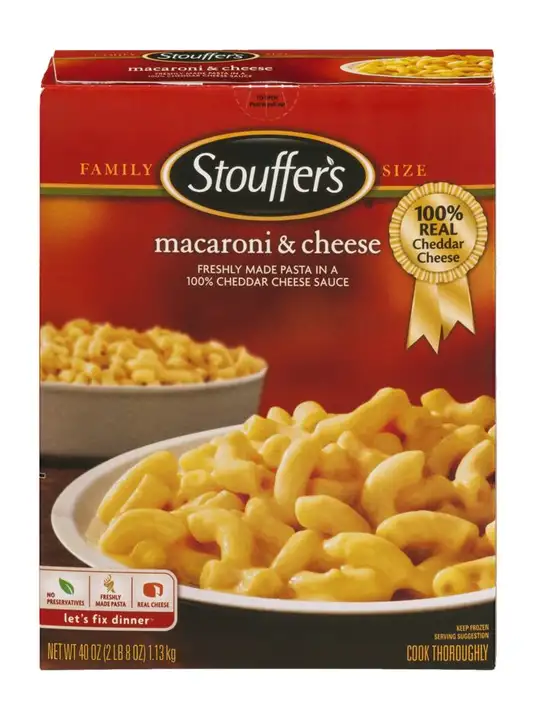 Order Stouffers Macaroni & Cheese, Family - 40 Ounces food online from Novato Harvest Market store, Novato on bringmethat.com
