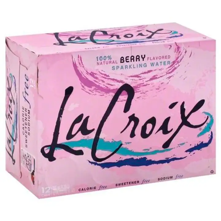 Order LaCroix Sparkling Water, Berry Essenced - 12 Fluid Ounces (Pack of 12) food online from Holiday farms store, Roslyn Heights on bringmethat.com