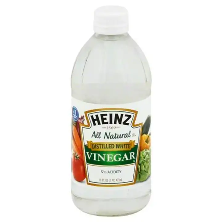 Order Heinz Vinegar, Distilled White - 16 Ounces food online from Holiday farms store, Roslyn Heights on bringmethat.com