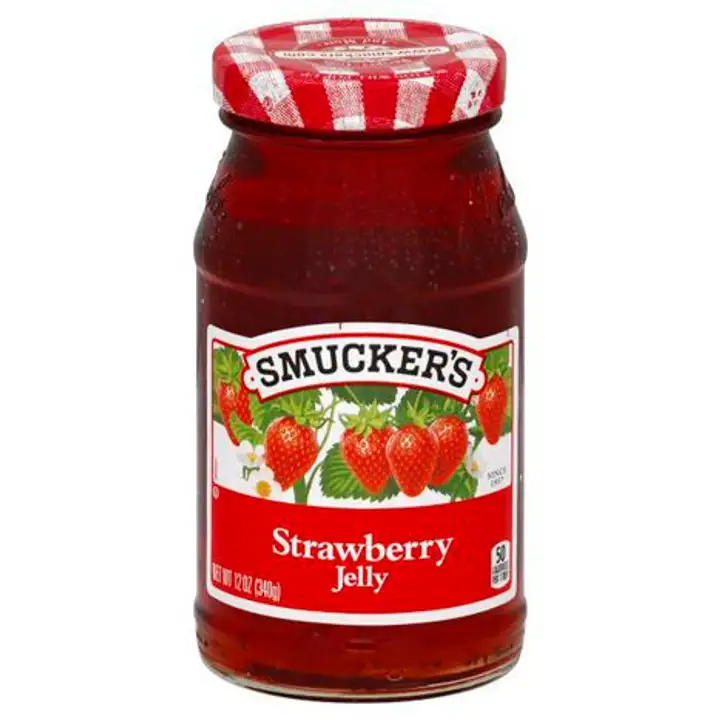 Order Smuckers Jelly, Strawberry - 12 Ounces food online from Meats Supreme store, Brooklyn on bringmethat.com