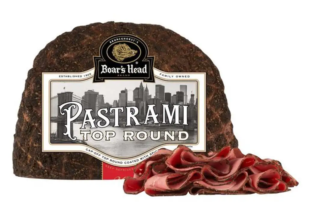 Order Boar’s Head® Top Round Pastrami food online from Meats Supreme store, Brooklyn on bringmethat.com