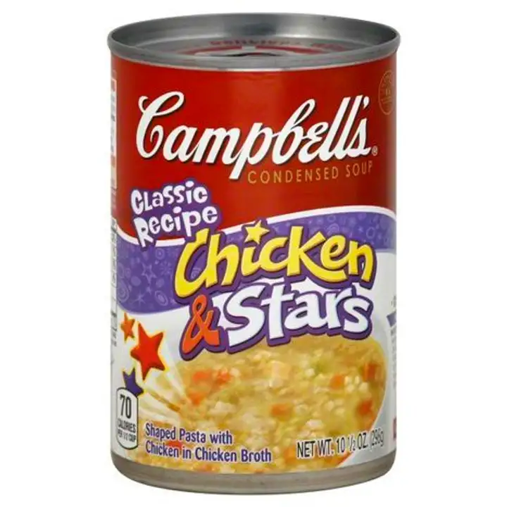 Order Campbells Soup, Condensed, Chicken & Stars, Classic Recipe - 10.5 Ounces food online from Holiday farms store, Roslyn Heights on bringmethat.com
