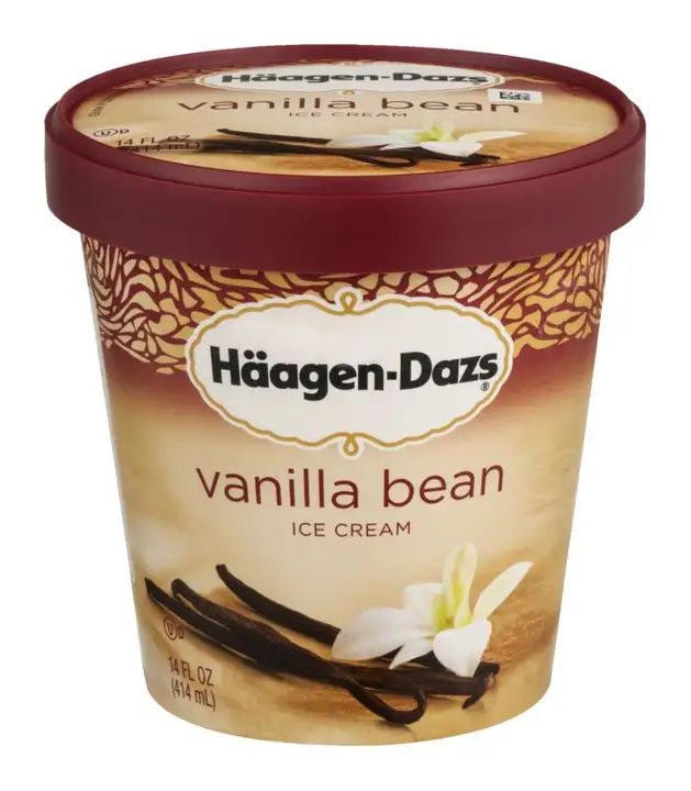 Order Haagen Dazs Ice Cream, Vanilla Bean - 16 Ounces food online from Novato Harvest Market store, Novato on bringmethat.com