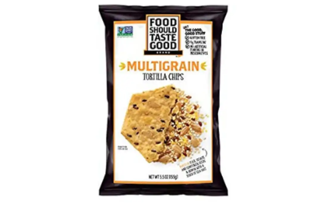 Order Food Should Taste Good Tortilla Chips, Multigrain - 5.5 Ounces food online from Holiday farms store, Roslyn Heights on bringmethat.com