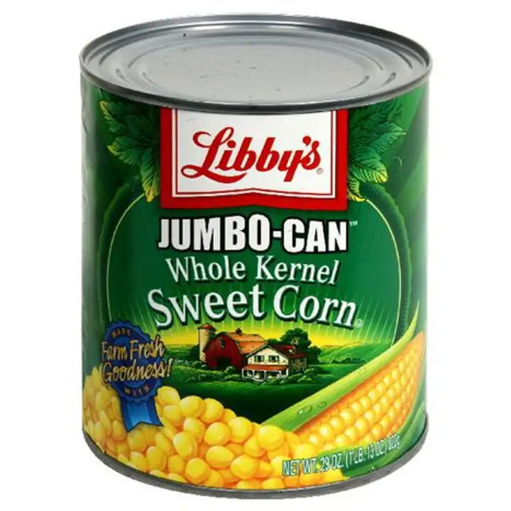 Order Libbys Sweet Corn, Whole Kernel, Jumbo-Can - 29 Ounces food online from Fligner Market store, Lorain on bringmethat.com