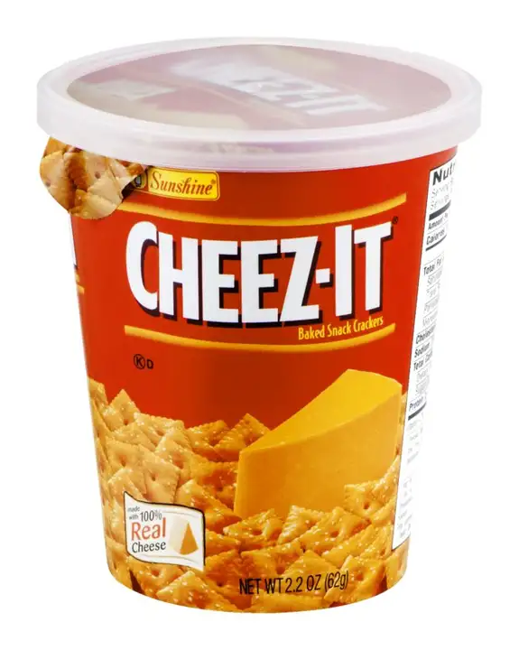 Order Cheez It Baked Snack Crackers, Original - 2.2 Ounces food online from Holiday farms store, Roslyn Heights on bringmethat.com