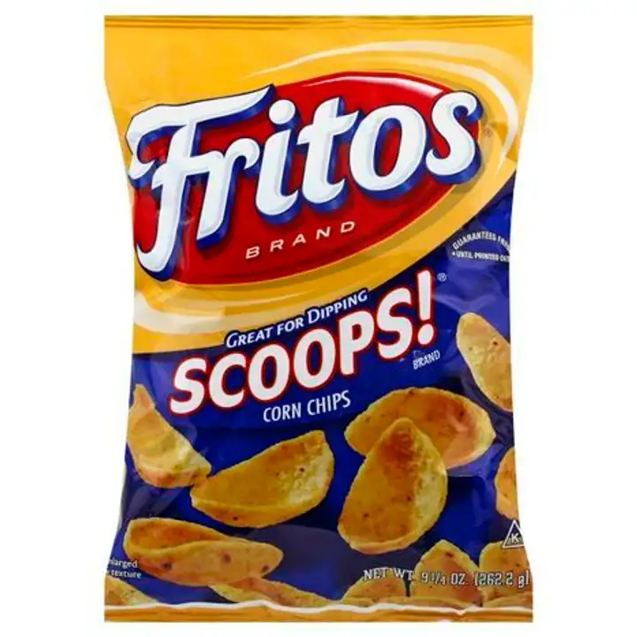 Order Fritos Scoops! Corn Chips - 9.25 Ounces food online from Fligner Market store, Lorain on bringmethat.com