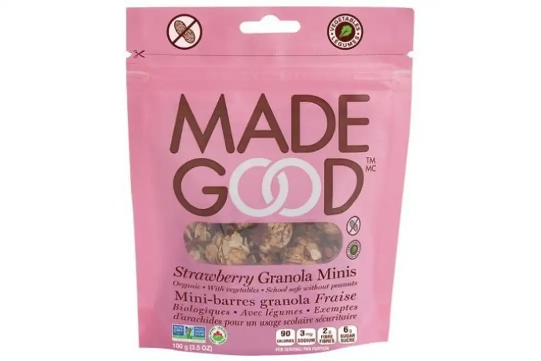 Order Made Good Strawberry Granola Minis - 3.5 Ounces food online from Whole Foods Co-Op Denfeld store, Duluth on bringmethat.com