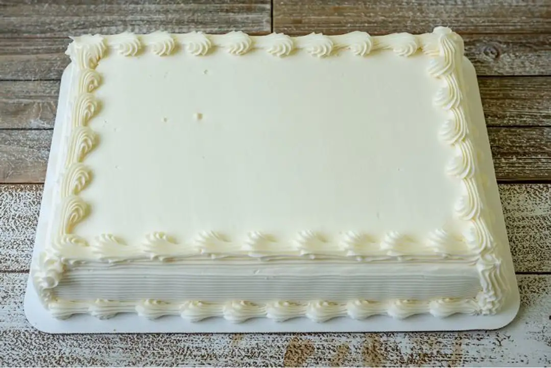 Order 1/4 Frozen Sheet Cake food online from Fligner Market store, Lorain on bringmethat.com