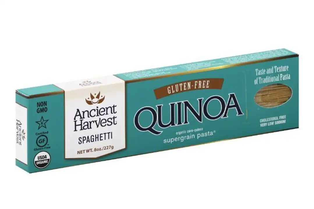 Order Ancient Harvest Spaghetti, Gluten-Free, Organic, Corn & Quinoa - 8 Ounces food online from Whole Foods Co-Op Denfeld store, Duluth on bringmethat.com