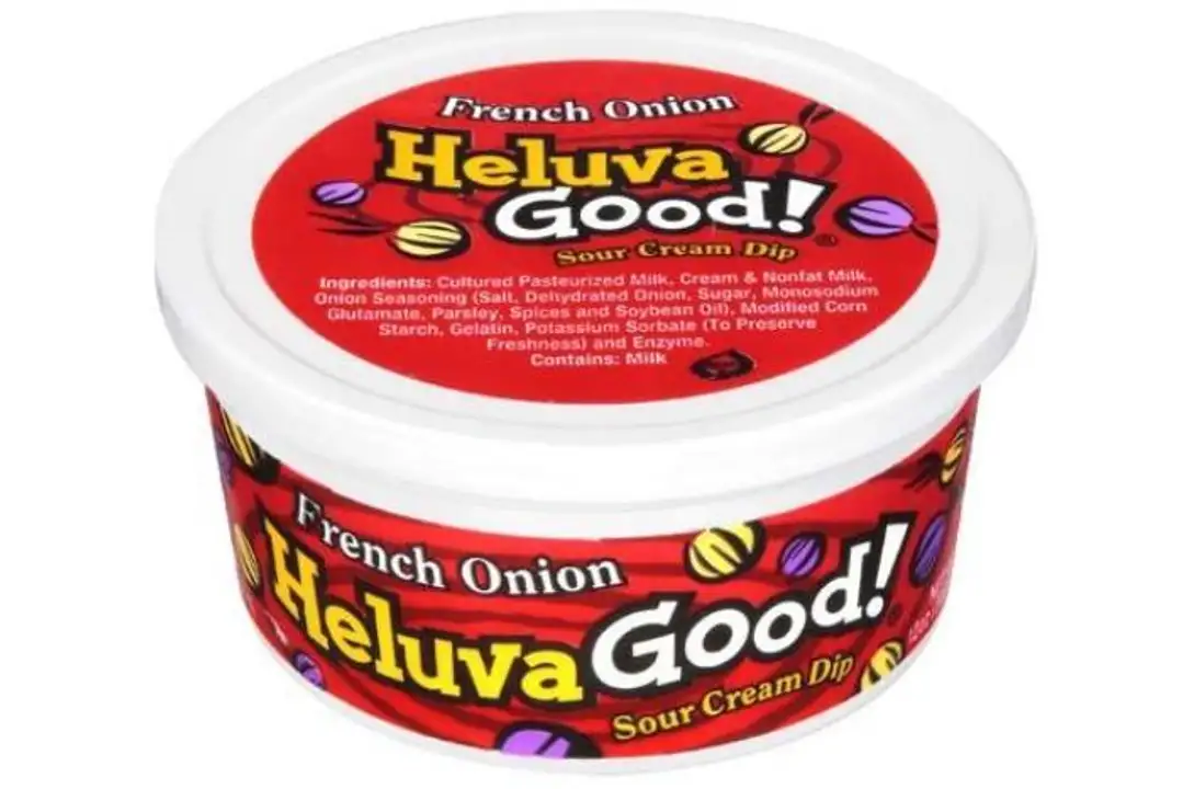 Order Heluva French Onion Dip - 12 Ounces food online from Fligner Market store, Lorain on bringmethat.com