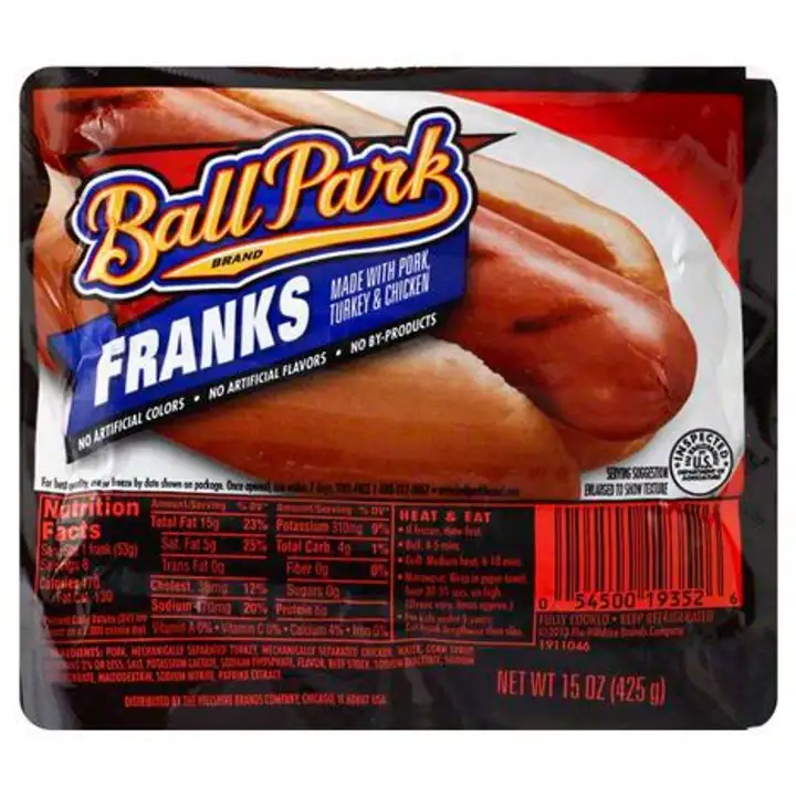 Order Ball Park Franks - 15 Ounces food online from Fligner Market store, Lorain on bringmethat.com