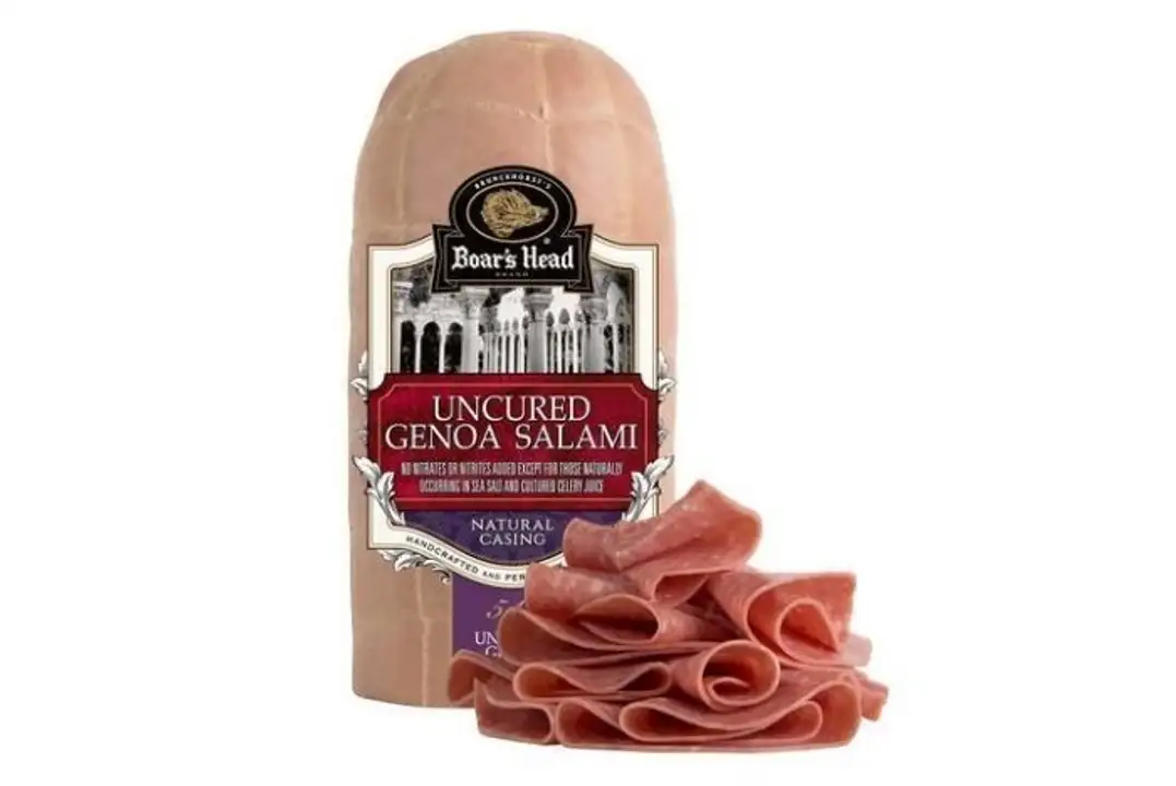 Order Boar's Head Uncured Genoa Salami food online from Holiday farms store, Roslyn Heights on bringmethat.com