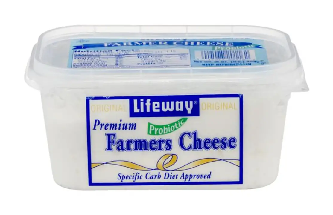 Order Lifeway Cheese, Premium Soft Cheese, Low Fat, No Salt Added, Farmer - 16 Ounces food online from Holiday farms store, Roslyn Heights on bringmethat.com