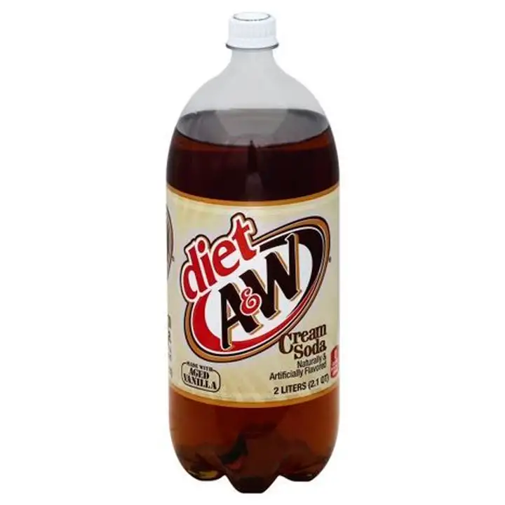 Order A & W Cream Soda, Diet - 67.6 Ounces food online from Holiday farms store, Roslyn Heights on bringmethat.com