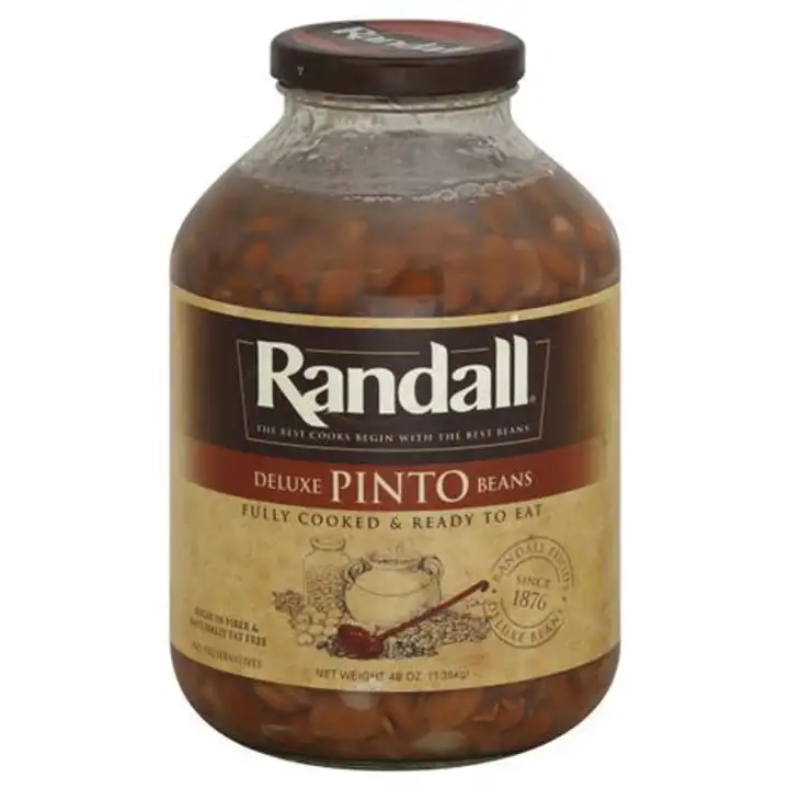 Order Randall Pinto Beans, Deluxe - 48 Ounces food online from Fligner Market store, Lorain on bringmethat.com