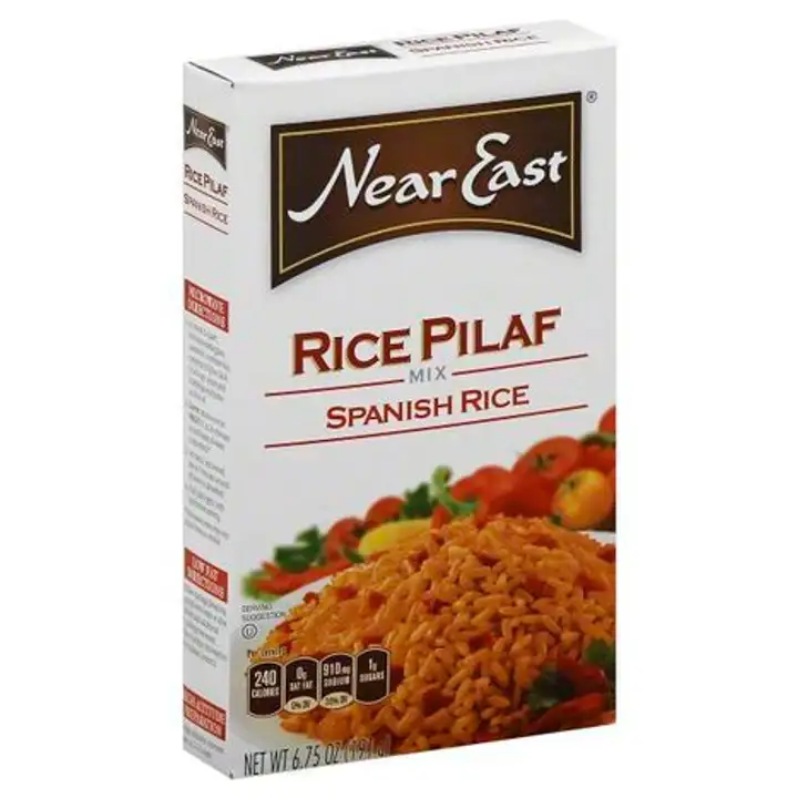 Order Near East Rice Pilaf Mix, Spanish Rice - 6.75 Ounces food online from Novato Harvest Market store, Novato on bringmethat.com