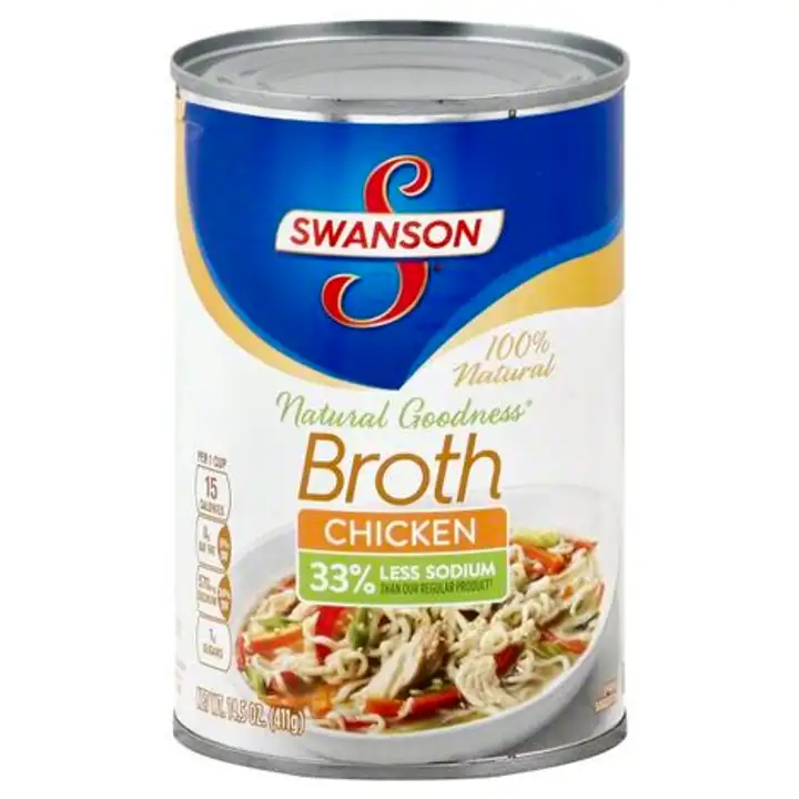 Order Swanson Natural Goodness Broth, Chicken - 14.5 Ounces food online from Holiday farms store, Roslyn Heights on bringmethat.com