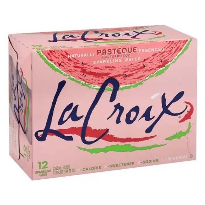 Order Lacroix Sparkling Water, Watermelon - 12 Each food online from Whole Foods Co-Op Denfeld store, Duluth on bringmethat.com