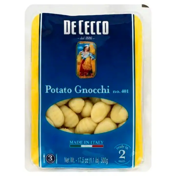 Order De Cecco Potato Gnocchi, No. 401 - 17.5 Ounces food online from Holiday farms store, Roslyn Heights on bringmethat.com