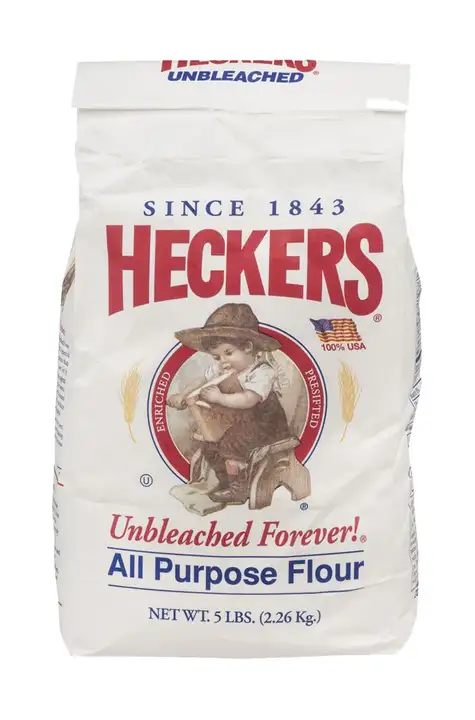 Order Heckers All Purpose Flour - 80 Ounces food online from Holiday farms store, Roslyn Heights on bringmethat.com