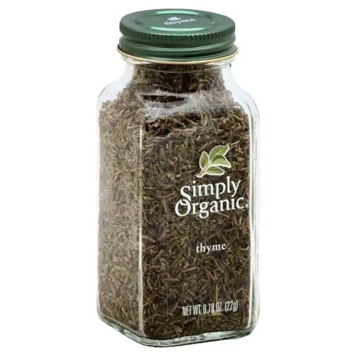Order Simply Organic Thyme - 0.7 Ounces food online from Whole Foods Co-Op Denfeld store, Duluth on bringmethat.com