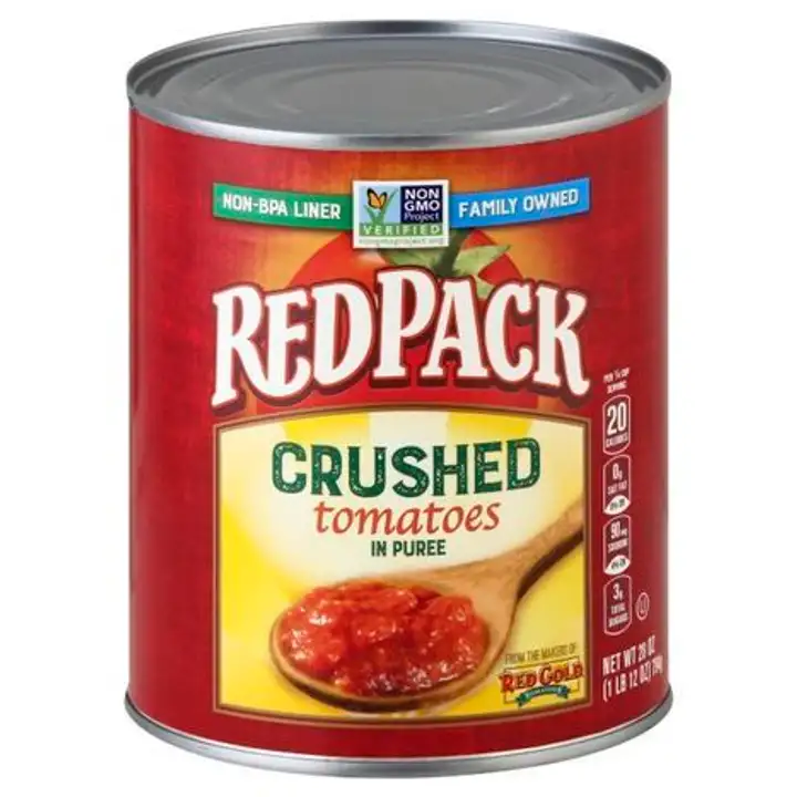 Order Redpack Tomatoes, in Puree, Crushed - 28 Ounces food online from Meats Supreme store, Brooklyn on bringmethat.com