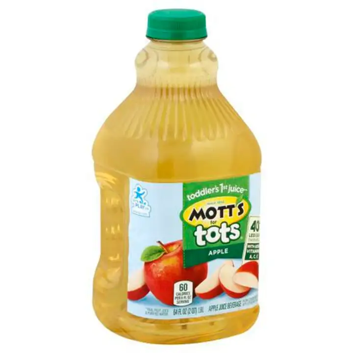 Order Motts For Tots Juice Beverage, Apple - 64 Ounces food online from Fligner Market store, Lorain on bringmethat.com