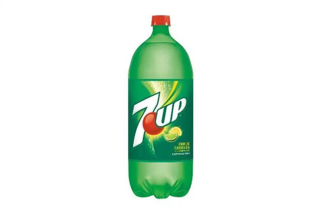 Order 7 UP Soda, Caffeine Free, Lemon Lime - 67.6 Ounces food online from Holiday farms store, Roslyn Heights on bringmethat.com