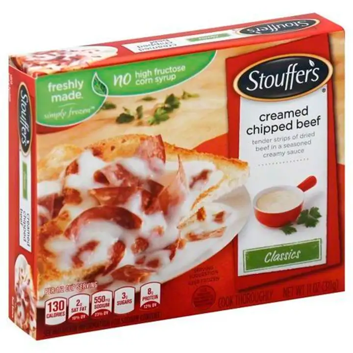 Order Stouffers Classics Creamed Chipped Beef - 11 Ounces food online from Fligner Market store, Lorain on bringmethat.com